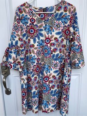 Gomorn Boho V Neck Dress